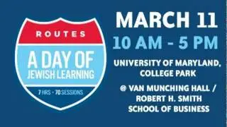 ROUTES: A Day of Jewish Learning