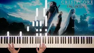 CRISIS CORE &ndash; FINAL FANTASY VII &ndash; REUNION OST - Main Menu Theme (Piano Cover by Pianothesia)