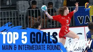 Top 5 Goals | Main & Intermediate Round | Women's 19 EHF EURO 2023
