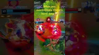 Viktor showing that savage burst dmg!! #leagueoflegends #viktorgameplay #viktormain #burstdamage