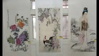 儷影雙珍- 蔡賢謀及王美美雙人書畫展於彰化市孔子研究院展廳