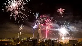 Happy New Year 2017 Reykjavík