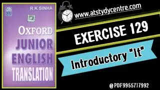 Oxford Junior English Translation Exercise 129 | junior translation solution