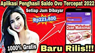 CUAN SETIAP HARI BAHKAN JAM Rp221.800 - Aplikasi Penghasil Saldo OVO Tercepat 2022 Terbukti Membayar