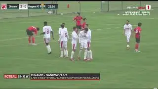 Dinamoviștii s-au întrecut în goluri frumoase cu sud-coreeni de la Gangwon