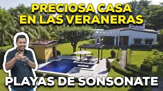 SOLD! INCREIBLE CASA DE PLAYA EN VENTA EN LAS VERANERAS EL SALVADOR SONSONATE.
