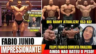 FABIO JUNIO IMPRESSIONANTE! E ESTA FORA DO TEAM SAIZEN! BIG RAMY GIGANTE! FE FRANCO ACIMA DO PESO!