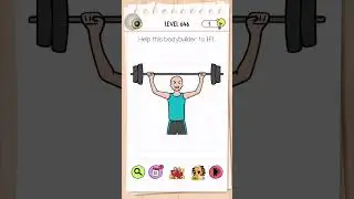 Brain Test All Star Level 646 Answer | Help this bodybuilder to lift