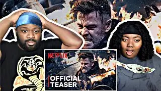EXTRACTION 2 TEASER | Chris Hemsworth | Netflix REACTION 🧑🏾&zwj;💻‼️