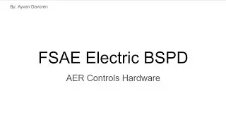 FSAE Electric - Brake Sensor Plausibility Device