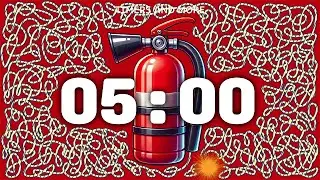 5 Minute Fire Extinguisher Timer Bomb 🧯💣