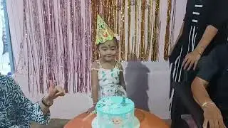 #dance Bhi kiya hai Happy  Birthday🎂party Rigne Bomshi Basar 4 years #