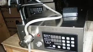 High precision liquid filling machine magnesis pump liquid filler equipment manual semi automatic