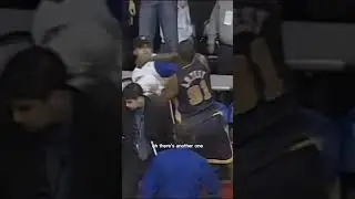 RETRO NBA - ARTEST &PISTON FAN ENCOUNTER( MALICE IN THE PALACE; 2004) #shorts #nba #nbahighlights