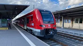 Mit 190 km/h im FTX Desiro HC Br 4462 als RE19 von Coburg nach N&uuml;rnberg am 