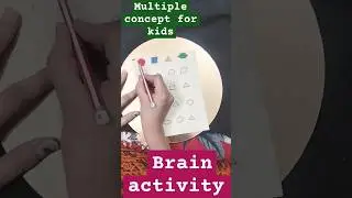 #Creative#Brain activity #Multiple concept for kid# kids videos #preschool activities