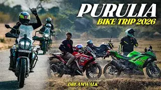 32 টা বাইক নিয়ে আজ পুরুলিয়ার পথে আমরা | Kolkata To Purulia Bike Tour 2025 | Dremwalk | Motovlog