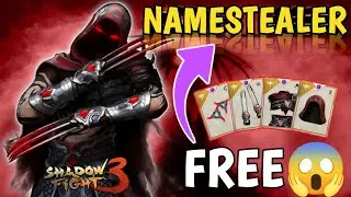 How to get Free Legendary Set &ldquo;NAMESTEALER&rdquo; in Shadow Fight 3 | NEKKI | SF3
