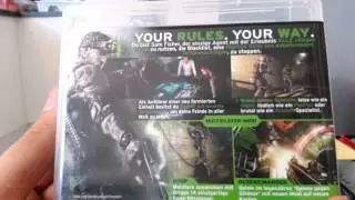 Splinter Cell Blacklist 5th Freedom Edition Unboxing (PS3/ Deutsch)