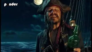 Drunk pirate explaining quantum entanglement