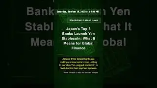 🧐👉 Japan's Top 3 Banks Launch Yen Stablecoin: What It Means for Global Finance #QixNewsAI