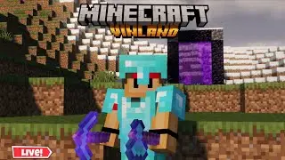 Building a huge castle In vinlan|vinland Survival #3 #minecraft