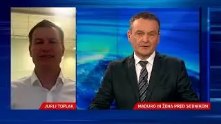 24UR ZVEČER | JURIJ TOPLAK O NASTOPU NICOLASA MADURA PRED SODNIKOM NA MANHHATNU | POP TV