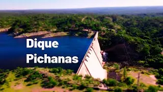 Dique Pichanas, el embalse de 2 muros del noroeste de la provincia de C&oacute;rdoba depto Cruz del Eje