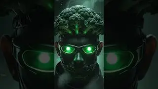 Would You Trust a Broccoli Superhero? #youtubeshorts #ai #ytshorts #ytshorts #trending #shorts