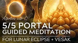 5/5 Portal | Guided Meditation with Light Language | Lunar Eclipse & Vesak