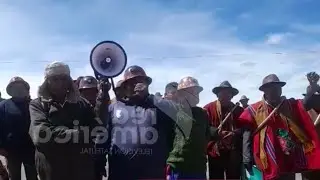 Bolivia Org, Marcha y bloqueo contundente, decretos de Rodrigo Paz no se negocian