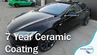 2020 Tesla Model S - 7 Year Ceramic Coating - Excelsior Auto Detailing Windsor, ON