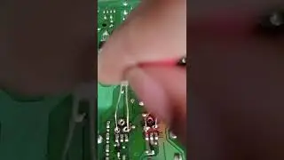 LG power supply.. double mosfets driving status checking process with red leds