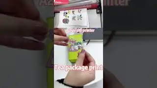 FocusInc A2 uv dtf printer for tea package printing#uvprinter #uvdtfprinter