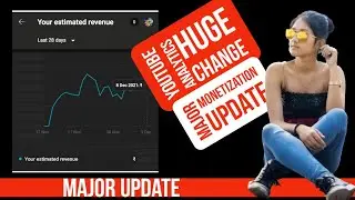 Revenue Data Delayed  || Major Update YouTube Monetization || Huge Change In Analytics