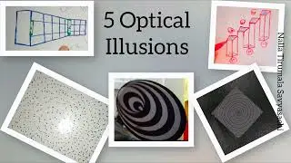 5 EASY Optical Illusions You Can Make at Home! 🤯 Mind-Bending DIY Science Tricks!