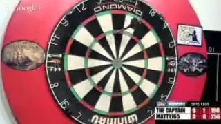 webcamdarts.com [501] the captain (3) vs (0) Mattyj65