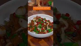 Stir fried pork belly #chinesefood #deliciousfood #chineserecipe #stirfry