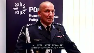 Uroczyste wprowadzenie Komendanta Powiatowego Policji w Bytowie - mł. insp. Jacka Kowalskiego