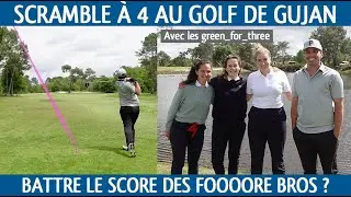 SCRAMBLE AU GOLF DE GUJAN AVEC LES 3 FILLES DE GREEN_FOR_THREE