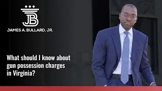 What should I know about gun possession charges in Virginia?