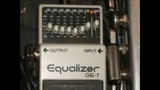Boss GE-7 EQ Monte Allums Mod = Quiet!