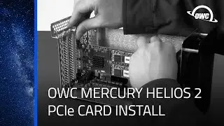 OWC Mercury Helios 2 PCIe Thunderbolt Expansion Chassis: PCIe Card Installation