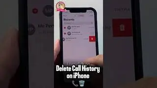 📱 How to Clear Call Log History on iPhone! 🚀