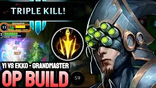 MASTER YI LETHAL TEMPO (BUFF) vs. EKKO IN JUNGLE! BEST CURRENT BUILD FOR YI? - Master Yi Wild Rift