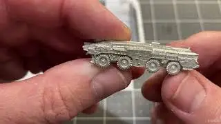 unboxing of the SCUD-B Launcher Iraq Army Gulf War Build part 1 and support trucks. 1:285 scale.