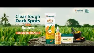 Clear Dark Spots with Himalaya Turmeric Range - Hindi [20 secs]