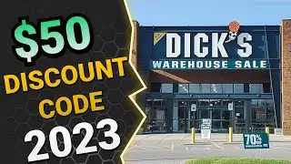 NO WAY! 😲 Save $50 at DICK'S Sporting Goods?! 🏀 | 2023's EPIC Promo Code Secrets REVEALED! 🎉✅