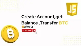 Creating a Bitcoin Wallet, Checking Balance & Transferring Funds with JavaScript