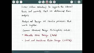 Structural Analysis - Video 39:  Structural Engineering (Analysis and Design Discussion)